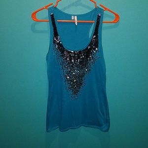 Sequin top